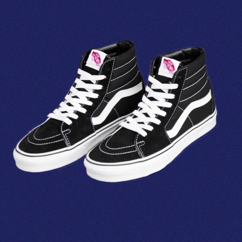 Black Hightop Vans